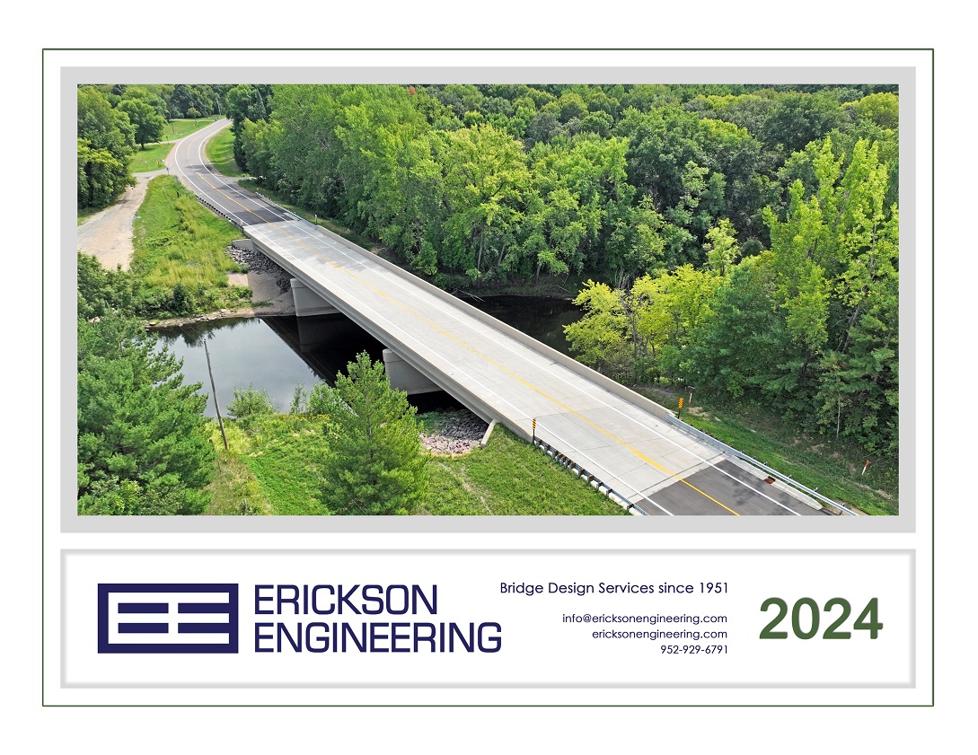 2024 Calendars Available Erickson Engineering